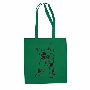 Baumwolltasche Jutebeutel Baby Bulldogge