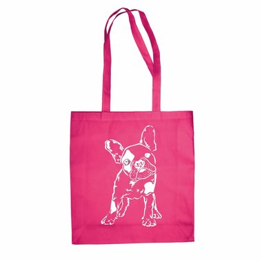 Baumwolltasche Jutebeutel Baby Bulldogge