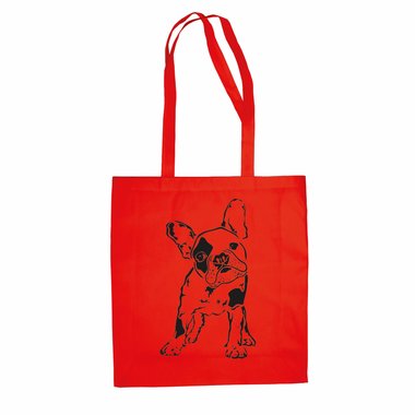 Baumwolltasche Jutebeutel Baby Bulldogge