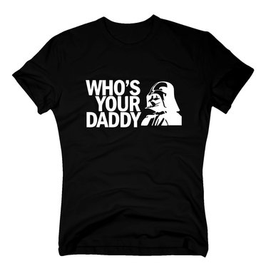 T-Shirt Daddy Darth Vader XXXL weiss