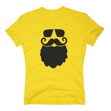 T-Shirt Cooler Weihnachtsmann schwarz-weiss L