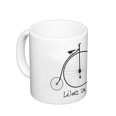 Kaffeebecher Hochrad Like A Sir Fahrrad Ordinary Geschichte Rad