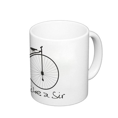 Kaffeebecher Hochrad Like A Sir Fahrrad Ordinary Geschichte Rad