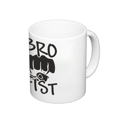 Kaffeebecher Freunde Bro Fist Brder Check