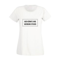 Damen T-Shirt - Hier knnte Ihre Werbung stehen - Humor...