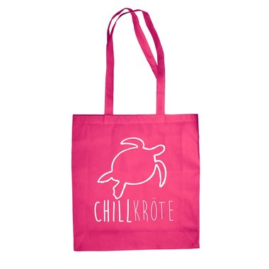 Jutebeutel Baumwolltasche - Chillkrte - Humor Witz Ironie Chill Out Zeitdruck