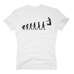 Herren T-Shirt - Basketball Evolution - Hobby Sport Halle...