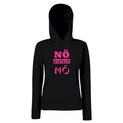 Damen Hoodie - N einfach N - Humor Witz Gegen Alles...