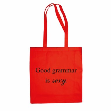 Baumwolltasche Jutebeutel Good grammar is sexy