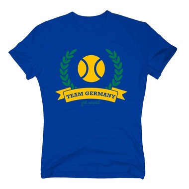 T-Shirt Herren - Team Germany - Get served - Tennis Tennispartner Tennisball