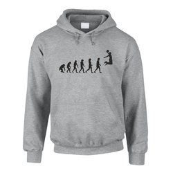 Herren Hoodie - Basketball Evolution - Hobby Halle Sport...