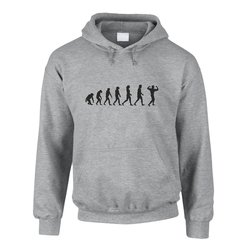 Herren Hoodie - Bodybuilding Evolution - Hobby Sport...