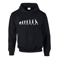 Herren Hoodie - Evolution Gitarre - Hobby Musiker Band...