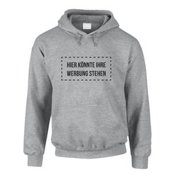 Herren Hoodie - Hier knnte Ihre Werbung stehen -...