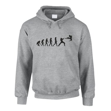 Herren Hoodie - Kampfkunst Evolution - Hobby Sport Kampfsport Kampfstil Verein