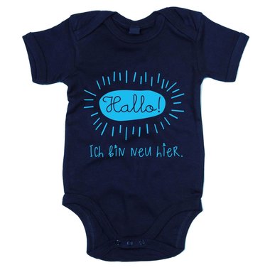 Baby Body - Hallo! Ich bin neu hier - Willkommensgeschenk Geburt Entbindung Neu