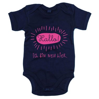 Baby Body - Hallo! Ich bin neu hier - Willkommensgeschenk Geburt Entbindung Neu