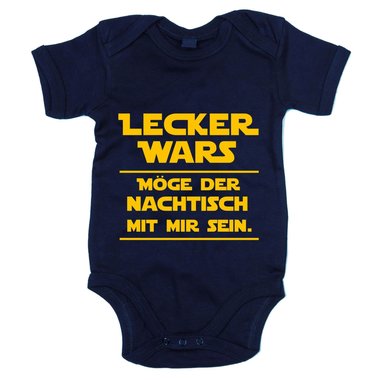 Baby Body - Lecker wars - Mge der Nachtisch mit mir sein - Naschkatze S Film weiss-gelb 68-80