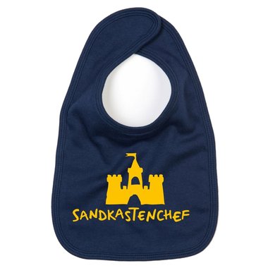 Baby Lätzchen - Sandkastenchef - Sandkiste Sabberschutz Ingenieur Chef Boss Fun