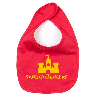 Baby Lätzchen - Sandkastenchef - Sandkiste Sabberschutz Ingenieur Chef Boss Fun