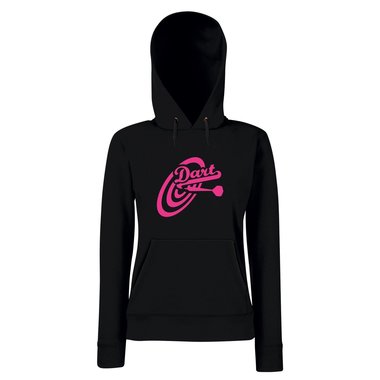 Damen Hoodie - Dart - Hobby Sport Geschicklichkeit Fan Darts Bullseye 301 Score