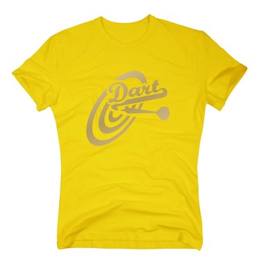 Herren Dart T-Shirt - Darts Hobby Sport Geschicklichkeit Double Out Bulls Eye