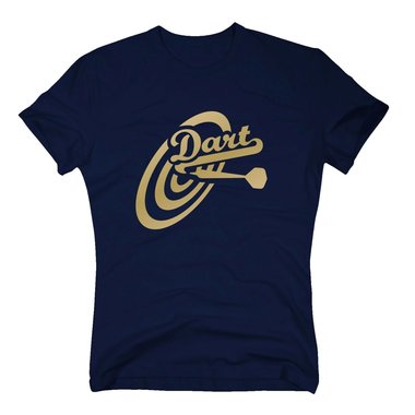 Herren Dart T-Shirt - Darts Hobby Sport Geschicklichkeit Double Out Bulls Eye