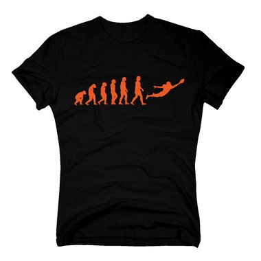 Herren T-Shirt - American Football Evolution - Sport Hobby Touchdown Endzone