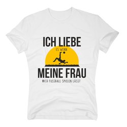 Herren T-Shirt - Ich liebe es, wenn meine Frau mich zum...