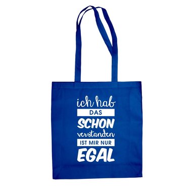 Jutebeutel Baumwolltasche - Ich hab das schon verstanden - Humor Meinung Ironie