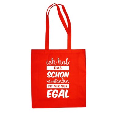 Jutebeutel Baumwolltasche - Ich hab das schon verstanden - Humor Meinung Ironie
