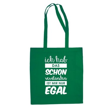 Jutebeutel Baumwolltasche - Ich hab das schon verstanden - Humor Meinung Ironie