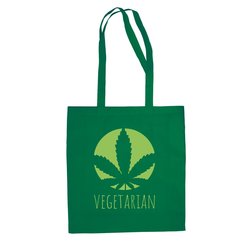 Jutebeutel Baumwolltasche - Vegetarian - Ern�hrung...