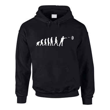 Herren Hoodie - Dart Evolution - Hobby Sport Geschicklichkeit Przision Score