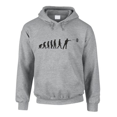 Herren Hoodie - Dart Evolution - Hobby Sport Geschicklichkeit Przision Score