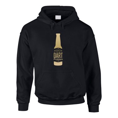 Herren Hoodie - Mein Saufteam hat ein Dart Problem - Hobby Sport Feiern Party