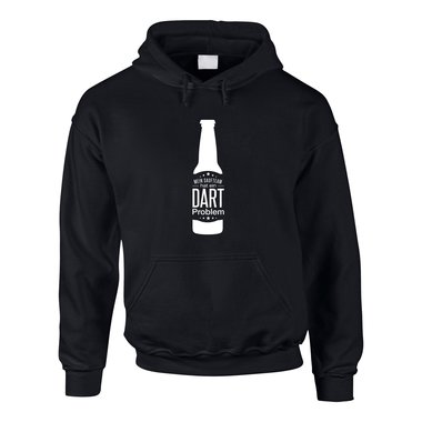 Herren Hoodie - Mein Saufteam hat ein Dart Problem - Hobby Sport Feiern Party
