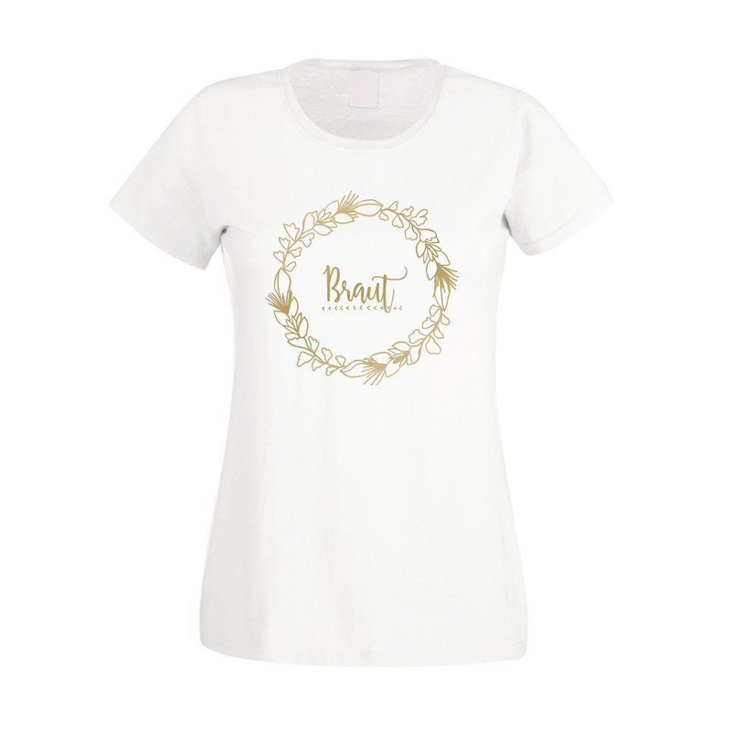 braut jga braut blumenkranz jga damen t shirt braut jga braut blumenkranz jga damen t shirt