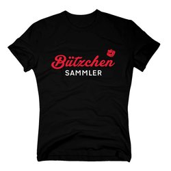 Btzchen Sammler - Herren T-Shirt - Oktoberfest Karneval...