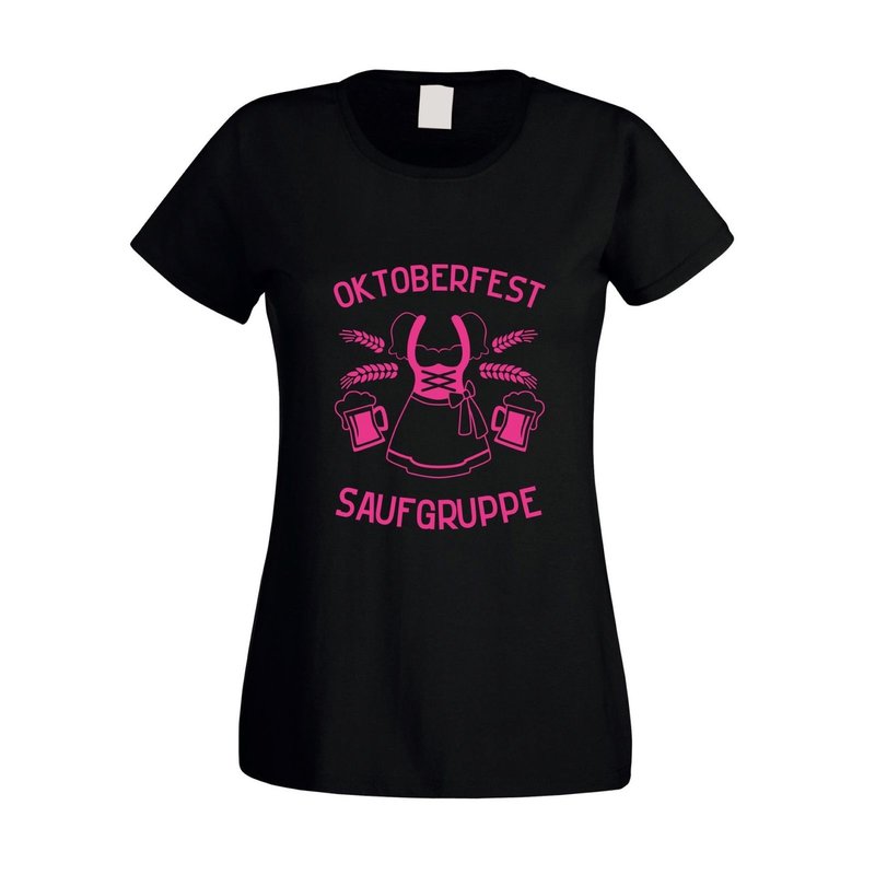 Dirndl Saufgruppe Damen TShirt