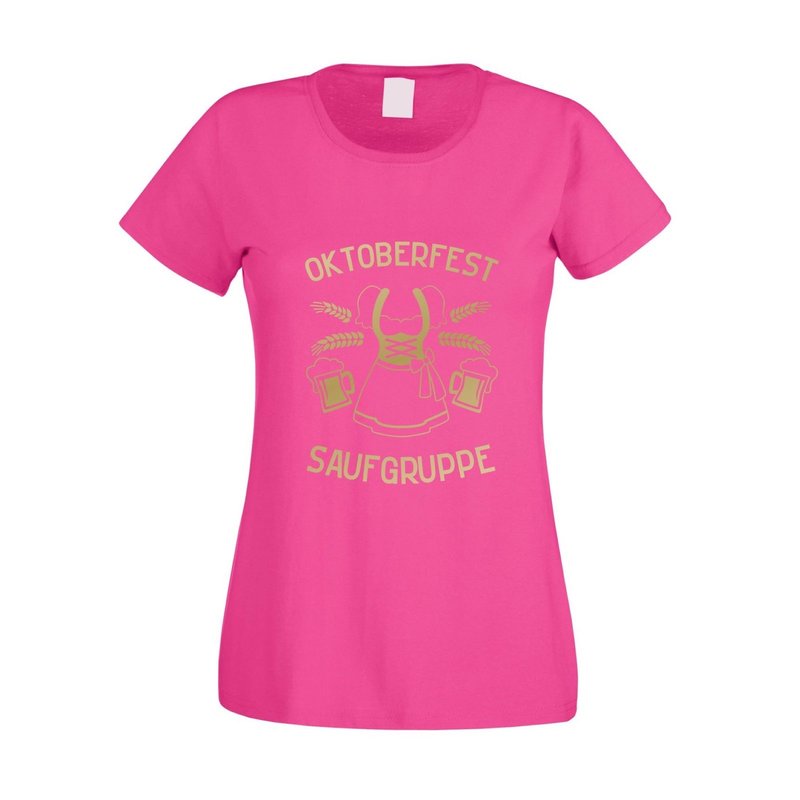 Dirndl Saufgruppe Damen TShirt