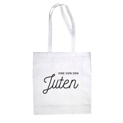 Eine von den Juten - Baumwolltasche