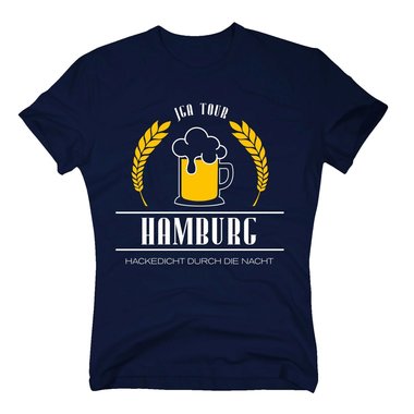 Hamburg - JGA Tour - Hackedicht durch die Nacht - Herren T-Shirt