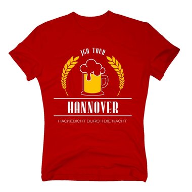 Hannover - JGA Tour - Hackedicht durch die Nacht - Herren T-Shirt