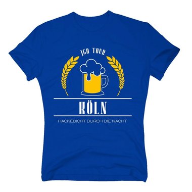 Kln - JGA Tour - Hackedicht durch die Nacht - Herren T-Shirt