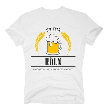 Kln - JGA Tour - Hackedicht durch die Nacht - Herren T-Shirt