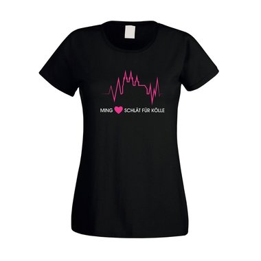 Ming Htz schlt fr Klle - Damen T-Shirt