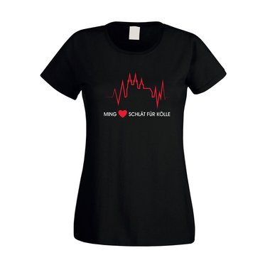 Ming Htz schlt fr Klle - Damen T-Shirt