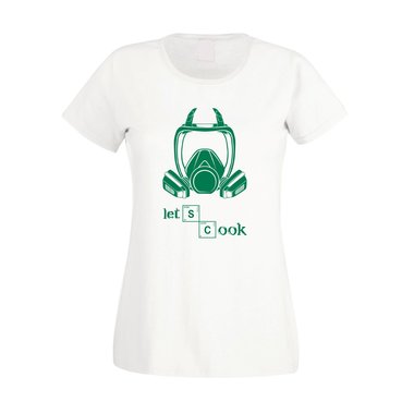 BrBa - Lets cook - Gasmaske - Damen T-Shirt