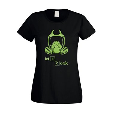 BrBa - Lets cook - Gasmaske - Damen T-Shirt